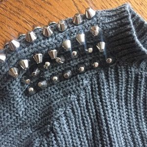 Forever 21 Tops - Studded Oversized Sweater Forever 21 Tops - Studded Oversized Sweater